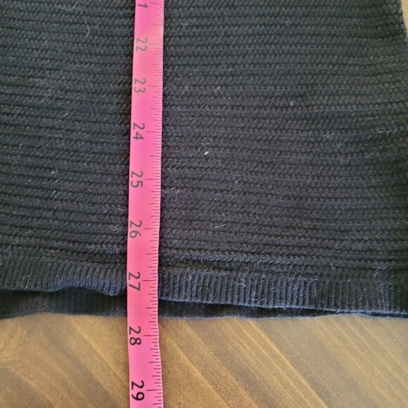 Spense Sweater Womens XL Black‎ Cardigan 3/4 Sleeve Hook & Eye Classic Essential - Picture 10 of 12